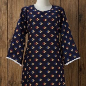 Anvera Midnight Arrow Short Kurti