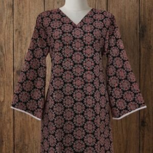 Anvera Midnight Ajrakh Charm