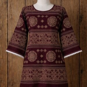 Anvera brown Mandala Tunic